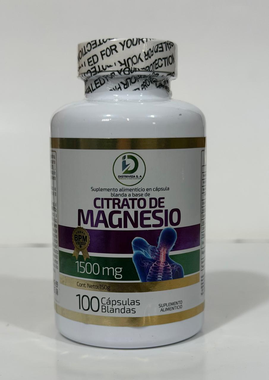 Citrato de magnesio Distriviza
